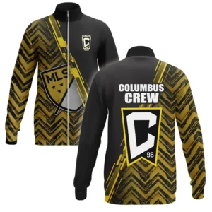 Columbus Crew Stand Collar Jacket MLS 2025 For Fan Columbus Crew HVN1081CC062125SCJ