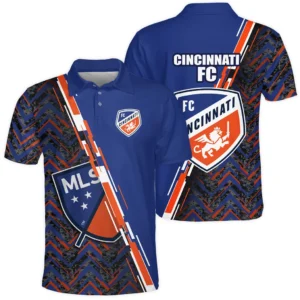 Cincinnati FC Polo Shirt MLS 2025 For Fan Cincinnati FC HVN1081CFC062125POS