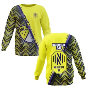 Nashville SC Sweatshirt MLS 2025 For Fan Nashville SC HVN1081NSC062125SW