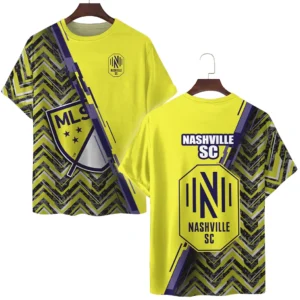 Nashville SC T-Shirt MLS 2025 For Fan Nashville SC HVN1081NSC062125TS3D