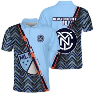 New York City FC Polo Shirt MLS 2025 For Fan New York City FC HVN1081NYC062125POS