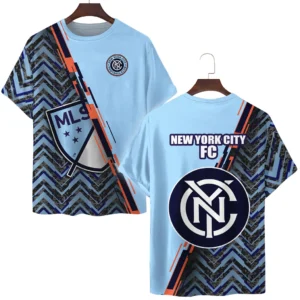 New York City FC T-Shirt MLS 2025 For Fan New York City FC HVN1081NYC062125TS3D