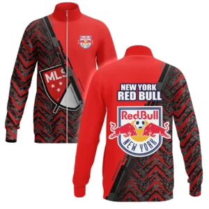 New York Red Bulls Stand Collar Jacket MLS 2025 For Fan New York Red Bulls HVN1081NYR062125SCJ