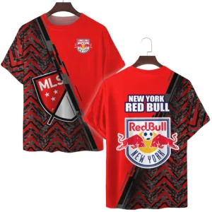 New York Red Bulls T-Shirt MLS 2025 For Fan New York Red Bulls HVN1081NYR062125TS3D