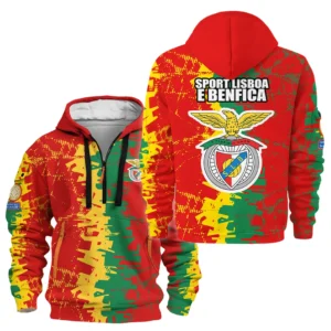 Benfica Hoodie Half Zipper Club WC 2025 For Fan Benfica HVN1082BE062125HODZ