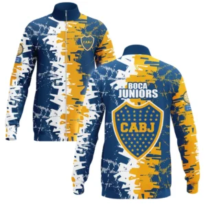 Boca Juniors Stand Collar Jacket Club WC 2025 For Fan Boca Juniors HVN1082BJ062125SCJ