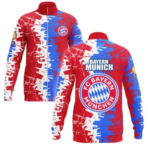 Bayern Munich Stand Collar Jacket Club WC 2025 For Fan Bayern Munich HVN1082BM062125SCJ