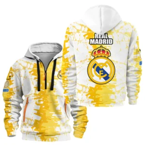 Real Madrid Hoodie Half Zipper Club WC 2025 For Fan Real Madrid HVN1082RM062125HODZ