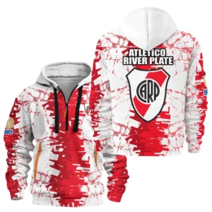 River Plate Hoodie Half Zipper Club WC 2025 For Fan River Plate HVN1082RP062125HODZ