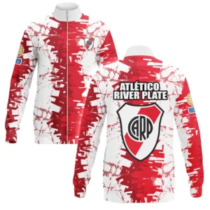 River Plate Stand Collar Jacket Club WC 2025 For Fan River Plate HVN1082RP062125SCJ