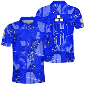 Al‑Hilal Polo Shirt Club WC 2025 For Fan Al‑Hilal HVN1083AL062325POS