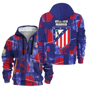 Atletico Madrid Hoodie Half Zipper Club WC 2025 For Fan Atletico Madrid HVN1083AM062325HODZ