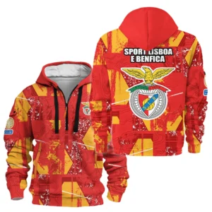 Benfica Hoodie Half Zipper Club WC 2025 For Fan Benfica HVN1083BE062325HODZ