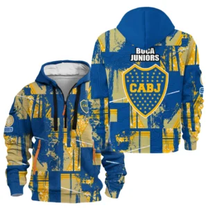 Boca Juniors Hoodie Half Zipper Club WC 2025 For Fan Boca Juniors HVN1083BJ062325HODZ