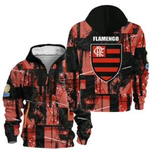 Flamengo Hoodie Half Zipper Club WC 2025 For Fan Flamengo HVN1083FL062325HODZ