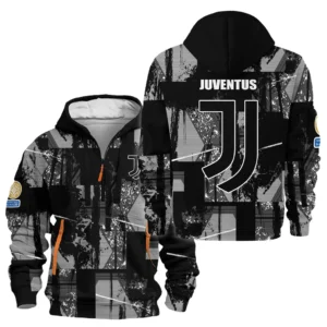 Juventus Hoodie Half Zipper Club WC 2025 For Fan Juventus HVN1083JU062325HODZ