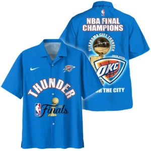 Oklahoma City Thunder Hawaiian shirt NBA 2025 For Fan Oklahoma City Thunder HVN1084OKC062325HAW