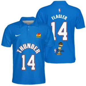 Adam Flagler Polo Shirt NBA 2025 For Fan Adam Flagler HVN1087AF062325POS