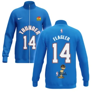 Adam Flagler Stand Collar Jacket NBA 2025 For Fan Adam Flagler HVN1087AF062325SCJ