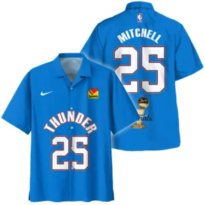 Ajay Mitchell Hawaiian shirt NBA 2025 For Fan Ajay Mitchell HVN1087AM062325HAW