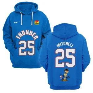 Ajay Mitchell Hoodie NBA 2025 For Fan Ajay Mitchell HVN1087AM062325HOD
