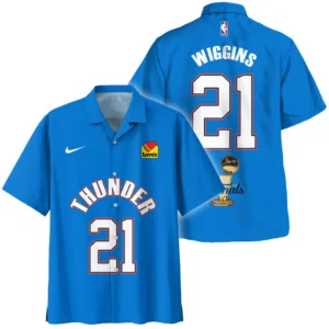 Aaron Wiggins Hawaiian shirt NBA 2025 For Fan Aaron Wiggins HVN1087AW062325HAW