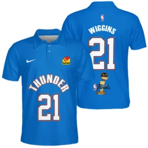 Aaron Wiggins Polo Shirt NBA 2025 For Fan Aaron Wiggins HVN1087AW062325POS