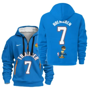 Chet Holmgren Hoodie Half Zipper NBA 2025 For Fan Chet Holmgren HVN1087CH062325HODZ