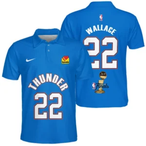 Cason Wallace Polo Shirt NBA 2025 For Fan Cason Wallace HVN1087CW062325POS