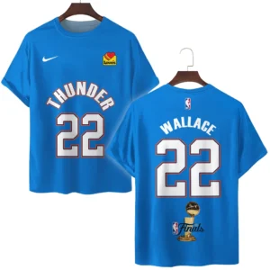 Cason Wallace T-Shirt NBA 2025 For Fan Cason Wallace HVN1087CW062325TS3D