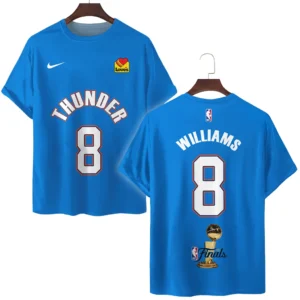 Jaylin Williams T-Shirt NBA 2025 For Fan Jaylin Williams HVN1087JW062325TS3D