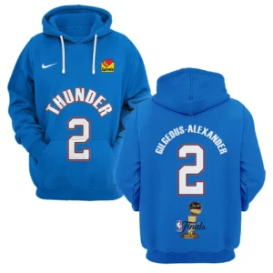 Shai Gilgeous-Alexander Hoodie NBA 2025 For Fan Shai Gilgeous-Alexander HVN1087SGA062325HOD
