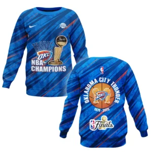 Oklahoma City Thunder Sweatshirt NBA 2025 For Fan Oklahoma City Thunder HVN1090OKC062425SW