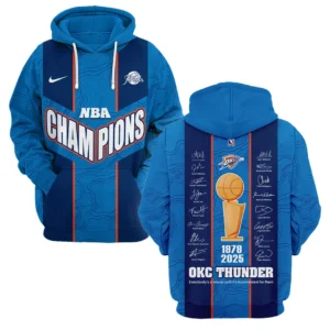 Oklahoma City Thunder Hoodie NBA 2025 For Fan Oklahoma City Thunder HVN1093OKC062425HOD