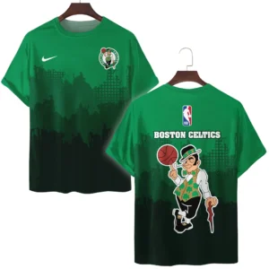 Boston Celtics T-Shirt NBA 2025 For Fan Boston Celtics HVN1094BC062625TS3D