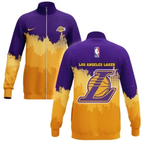 Los Angeles Lakers Stand Collar Jacket NBA 2025 For Fan Los Angeles Lakers HVN1094LAL062625SCJ