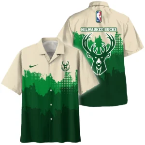 Milwaukee Bucks Hawaiian shirt NBA 2025 For Fan Milwaukee Bucks HVN1094MB062625HAW