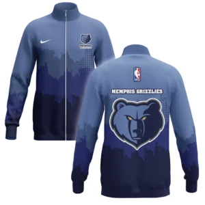 Memphis Grizzlies Stand Collar Jacket NBA 2025 For Fan Memphis Grizzlies HVN1094MG062625SCJ