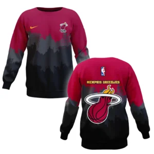 Miami Heat Sweatshirt NBA 2025 For Fan Miami Heat HVN1094MH062625SW