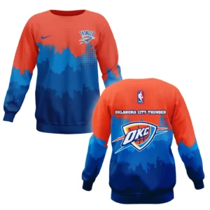 Oklahoma City Thunder Sweatshirt NBA 2025 For Fan Oklahoma City Thunder HVN1094OCT062625SW