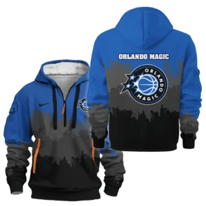 Orlando Magic Hoodie Half Zipper NBA 2025 For Fan Orlando Magic HVN1094OM062625HODZ