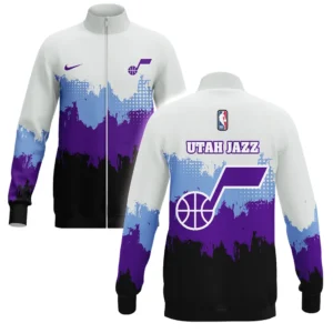 Utah Jazz Stand Collar Jacket NBA 2025 For Fan Utah Jazz HVN1094UJ062625SCJ
