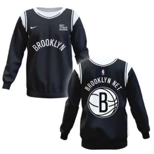 Brooklyn Nets Sweatshirt NBA 2025 For Fan Brooklyn Nets HVN1095BN062725SW