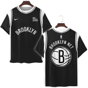 Brooklyn Nets T-Shirt NBA 2025 For Fan Brooklyn Nets HVN1095BN062725TS3D
