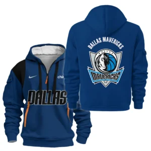 Dallas Mavericks Hoodie Half Zipper NBA 2025 For Fan Dallas Mavericks HVN1095DM062725HODZ
