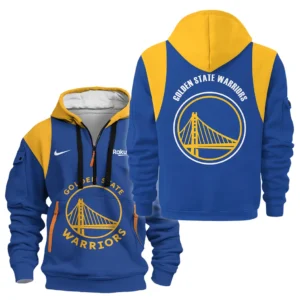 Golden State Warriors Hoodie Half Zipper NBA 2025 For Fan Golden State Warriors HVN1095GSW062725HODZ
