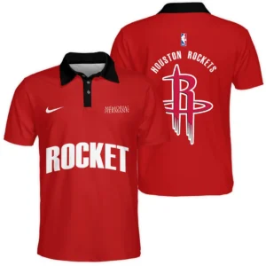 Houston Rockets Polo Shirt NBA 2025 For Fan Houston Rockets HVN1095HR062725POS