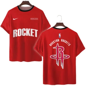Houston Rockets T-Shirt NBA 2025 For Fan Houston Rockets HVN1095HR062725TS3D
