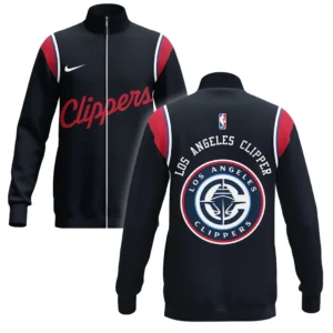 Los Angeles Clippers Stand Collar Jacket NBA 2025 For Fan Los Angeles Clippers HVN1095LAC062725SCJ