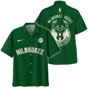 Milwaukee Bucks Hawaiian shirt NBA 2025 For Fan Milwaukee Bucks HVN1095MB062725HAW